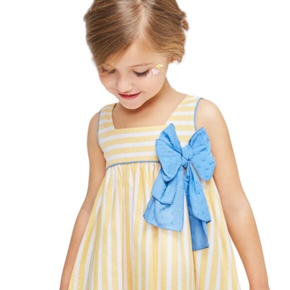 CARMEN VAZQUEZ | Yellow | STRIPED DRESS - Picture 10 of 12